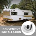 thumbnail image 4 of Luxshiny 1 Set Rv Water Fill Cap Rv Water Hose Connector White PP Preventing Leaks For Rv Modification, 4 of 8