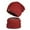 2-Red, variant on Wovix Women Winter Pom Beanie Hat with Warm Fleece Lined Neck Scarf Set Warmer Set Soft Warm Solid Color Basic For Daily All Winter Warm Three Pieces