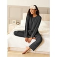 thumbnail image 7 of Avidlove Women Pajama Sets Long Sleeve Pjs Soft Pullover Top and Pants Loungewear Cozy Lounge Set with Pockets, 7 of 7