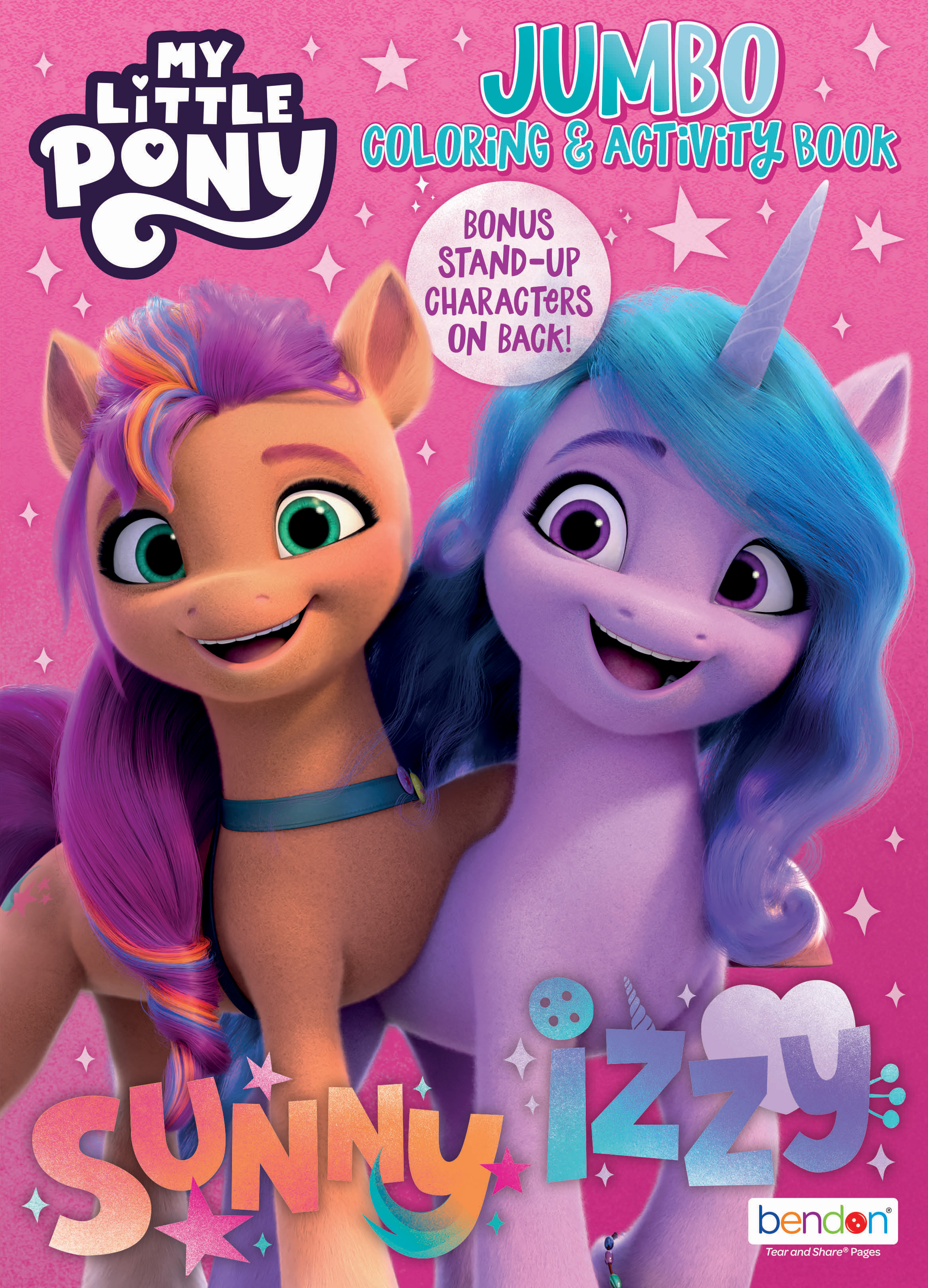 My Little Pony Jumbo Coloring Book, 64 Pages by Bendon ISBN: 09781690256519