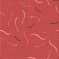 thumbnail image 1 of Ahgly Company Machine Washable Indoor Square Transitional Red Area Rugs, 7' Square, 1 of 7
