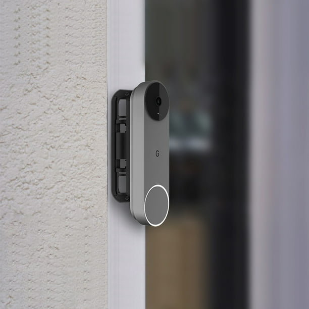 Peggybuy Doorbell Horizontal Bracket Wall Mounted Doorbell