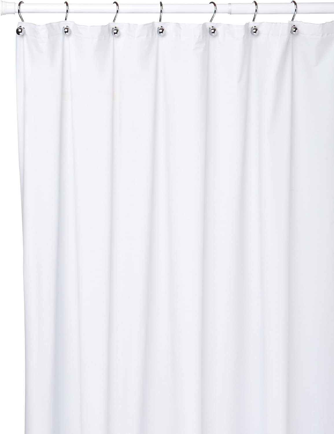 72 Inch X 84 Shower Curtain Liner, Titan Peva Clear Shower Curtain Liner