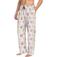thumbnail image 2 of Xecao Cute Pig Men's Straight Lounge Pajama Pants: The Ultimate in Comfortable Sleepwear, 2 of 9