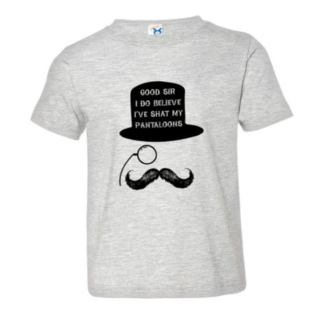 Sir Topham Hat - PleaseMeTees™ Toddler Sir I Shat My Pantaloons Hat Glasses Pooped HQ Tee