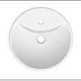 thumbnail image 2 of Nameeks Scarabeo 8098-One Hole Scarabeo 17-1/2" Ceramic Vessel Bathroom Sink - White, 2 of 3