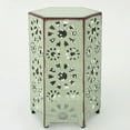 thumbnail image 2 of Marshall Outdoor 14 Inch Sunburst Iron Side Table, Green, 2 of 4