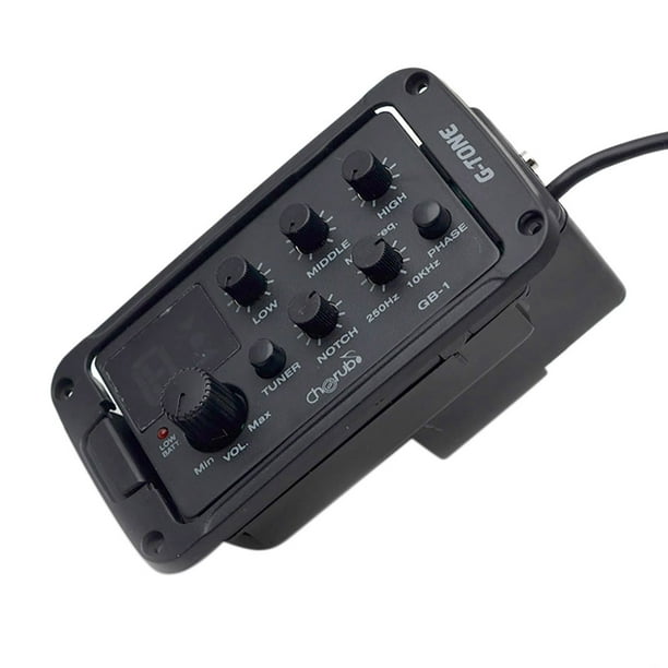 Symkmb GB1 Acoustic Guitar Preamp Guitar Equalizer 3Band EQ Equalizer
