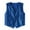 Blue, variant on Mens Sequins Vest Shiny Party Nightclub Stylish Suit Vest Button Sleeveless Waistcoat