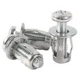 thumbnail image 1 of 15pcs M4 M5 M6 M8 Petal Rivets Nut Jack Nuts Car Metal Screw For Hollow Wall Iron Skin Petal Nut Expansion Lantern.., 1 of 5