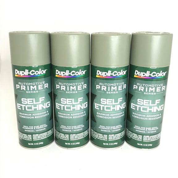 Duplicolor DAP1690-4 PACK Self-Etching Primer Maximum Adhesion- 12 oz Aerosol
