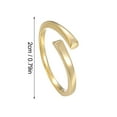 Daughters Rings S925 Silver Ring Female Simple Ring Temperament Open
