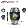 thumbnail image 2 of Yatskia Forest Deer Urn for Ashes for Women, Cremation Keepsake Urns for Human Ashes Adult Man, Memorial Urns for Adult Ash, (Monar Pack of 1, 3 Inch), 2 of 8