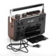 thumbnail image 2 of Casete de radio antiguo AmFM MP3 SD USB 220 V a batería, 2 of 6