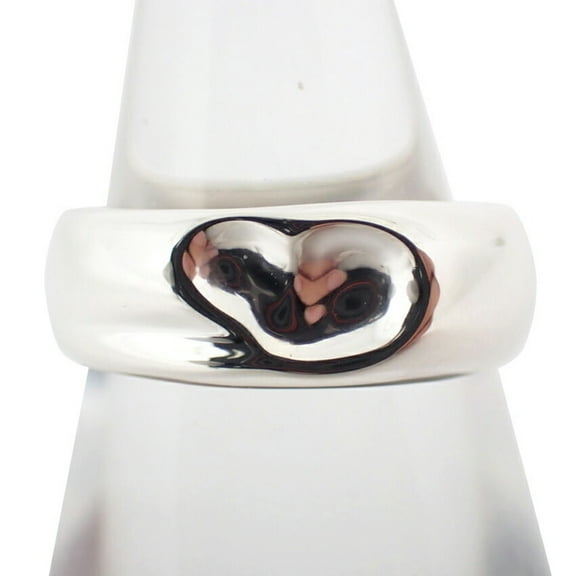 Pre-Owned TIFFANY 925 Heart Ring, size 10 (Good)