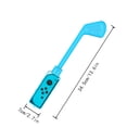 thumbnail image 4 of Sidaley Para Switch Mario Golf Clubs Sports Game Controller ABS Golf Hand Grip Gift Kids Electrónica No.05, 4 of 6