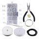 thumbnail image 2 of Herramientas de reparación de joyas, alicates, anillos de latón, cables que prensan para adultos, hechos , bricolaje Fernando Manualidades para hacer joyas, 2 of 8