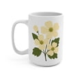 thumbnail image 4 of North Carolina Floral Mug: Southern Charm Coffee Cup, Nature Lover Gift, 4 of 4