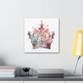 thumbnail image 2 of Bedtime Stories - Nursery Collection - Watercolor Princess Crown Painting, 2 of 7