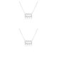 thumbnail image 1 of Sonducket Ins Twelve Zodiac Sign Amistad Collar Ins Charm Delicado colgante a prueba de herrumbre Accesorio de moda Acuario Plata Acuario Plata 2piezas Sonducket CBP215972, 1 of 6
