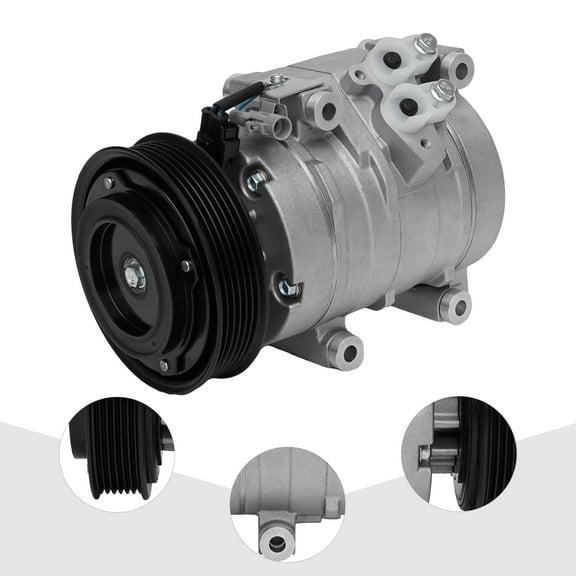 For Toyota Sienna 3.3L 2004-06 , 3.5L A/C AC Air Conditioner Compressor & Clutch Stable High Reliability