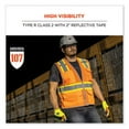 thumbnail image 3 of Ergodyne GloWear® 2-Tone Mesh Hi-Vis Type-R Class 2 Safety Vest, X-Large, Lime, 3 of 8