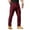 Wine, variant on Yifymode Men Outdoor Cargo Pant Lightweight Tactical Pant Hiking Jogger Classic Fit Multi Pockets,Coffee XL
