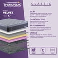 thumbnail image 4 of Colchón mas Box individual Therapedic Velvet, 4 of 5