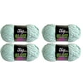 thumbnail image 4 of 4 rollos de hilo luminoso BLESIY hilo de crochet 70 m por rollo Azul, 4 of 8