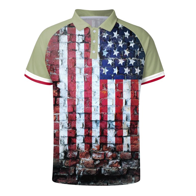 Moisture Wicking Dri Fit Patriotic Shirts Sheriff Shirts For Men