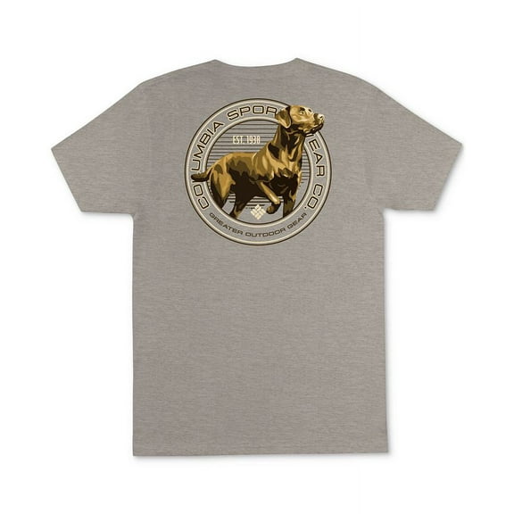 Columbia Men's Musk Graphic T-Shirt Gray Size S