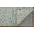 thumbnail image 4 of Feizy Branson Transitional Solid, Green/Ivory, 2' x 3' Accent Rug Stain Resistant Kid Friendly Handmade Casual Geometric Floor Rug for Living room Bedroom, 4 of 9