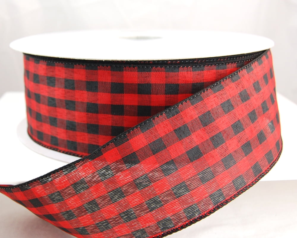 10 Yards 2-1//2/" Wired Basketball Ribbon Orange