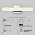thumbnail image 4 of Adeline modern LED bathroom vanity light 3 CCT Chrome, 4 of 9