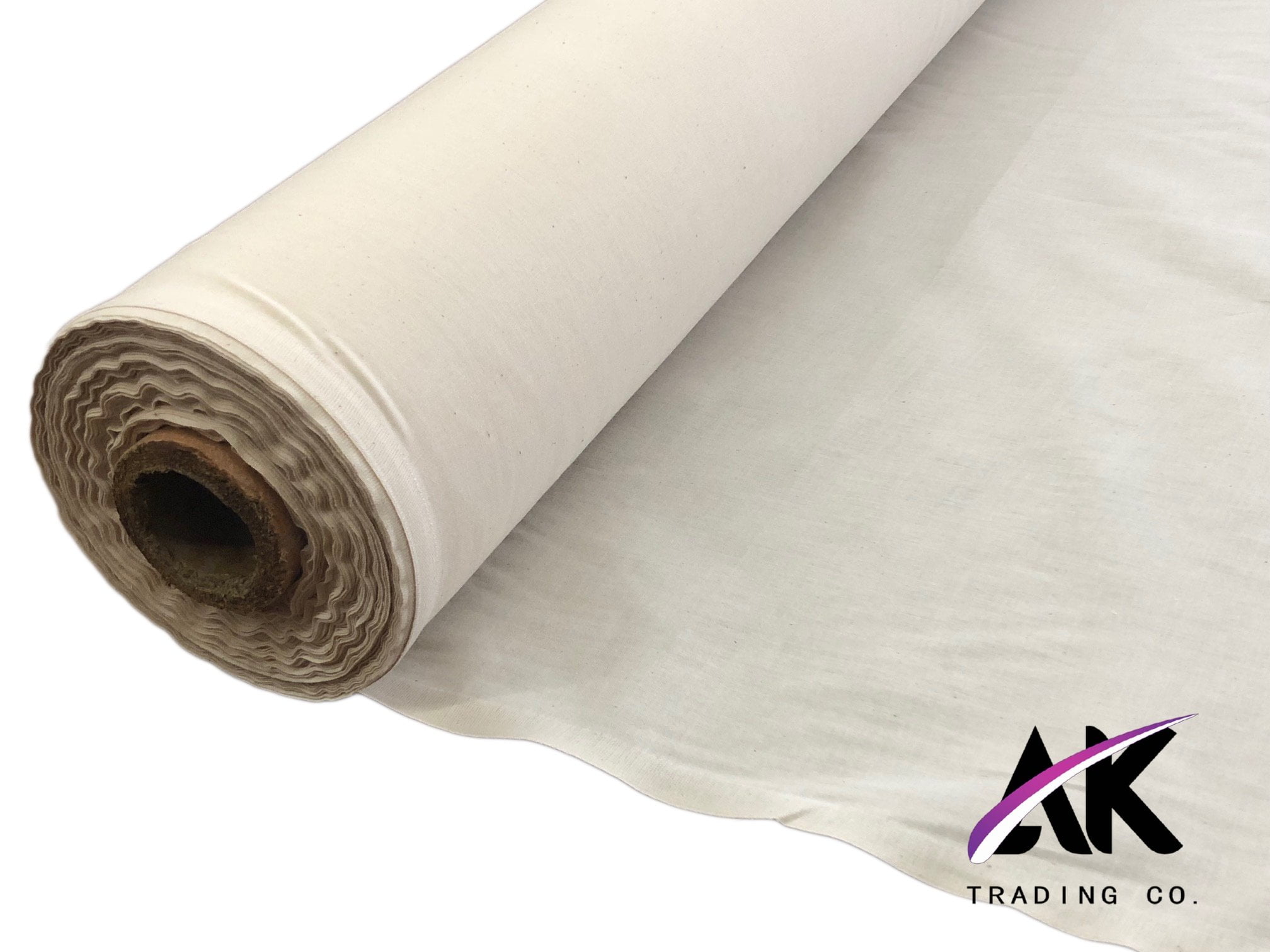 Sedona Designz Natural 100% Cotton Muslin Fabric/Textile Unbleached - Draping Fabric - 100 Yards Continuous(60in. Wide), Size: Medium
