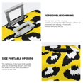 thumbnail image 5 of PAYOHTO Highly Elastic Spandex Suitcase Cover Luggage Cover Small Fits 18 to 21 Inch Yellow Leopard Print, 5 of 8
