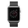 Apple Watch Series 2 - 38mm, WiFi - Silver with Black Milanese Loop - Certified Refurbished