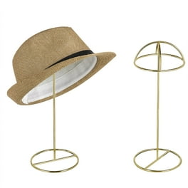 MyGift Antique Style Dome Shaped Brown Metal Tabletop Hat Rack Walmart