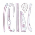 thumbnail image 1 of Metric Rulers Set Clothing Pattern Making Ruler for Designers Pattern Makers 7 Pieces, 1 of 8