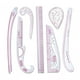thumbnail image 1 of Juego de Regla Curva Francesa Sunnimix para Coser Estilo 7 Piezas, 1 of 8