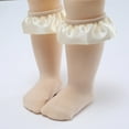 thumbnail image 2 of B91xZ Girls Cushioned Crew Socks Colorful Creative Fun Novelty Design Crew Socks,Beige S Infant, 2 of 5