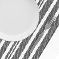 thumbnail image 3 of Fabstyles Broadway Stripe Cotton Table Runner, Washable Woven Table Runner for Dining, Kitchen, Coffee, and Patio Table, 3 of 4
