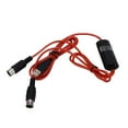 thumbnail image 3 of 2X 5-Pin Midi to USB In-Out Cable Adapter Converter for Ios Laptop to Music Piano Keyboard, 3 of 8