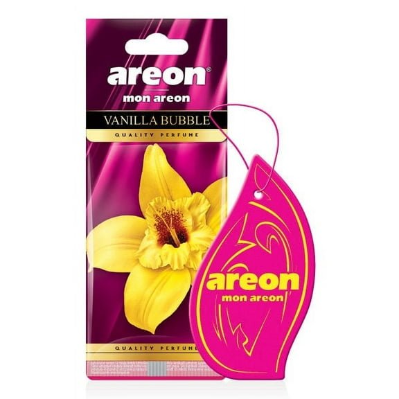 Areon Car Hanging Air Freshener, 12pk, Vanilla Bubble