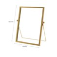 thumbnail image 3 of Desktop Picture Display,Photo Frame Display Transparent Tabletop Dried Flower Frame Table Photo Frame Tried and Trusted, 3 of 8