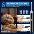 thumbnail image 5 of KEKOY Ear Camera and Wax Remover, 1080P Ear Wax Removal Kit, Wireless Otoscope Ear Cleaning Kit with Lights and 6 Ear Scoops, 5 of 9