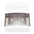 thumbnail image 1 of Shisuyan Wall Mounted Liquid Soap Dispenser Transparent Gray Plastic 1Set 5.5x4.5in, 1 of 8