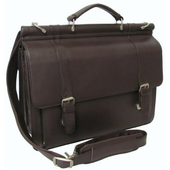 AmeriLeatherExecutive Briefcase - Genuine Leather Business Bag for Men - Laptop Briefcase-Color:Brown