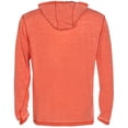 thumbnail image 2 of Reel Life Circle Palm Ocean Washed Captiva Hoodie - Small - Spicy Orange, 2 of 4