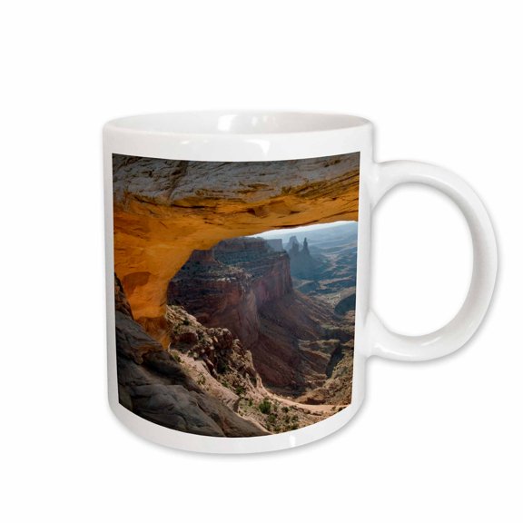 3drose, Mesa Arch, Canyonlands National Park, Utah - Us45 Rkl0006 - Raymond Klass, 15oz Mug